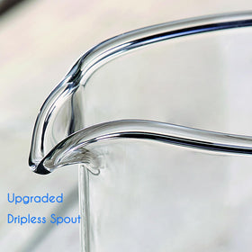 Easyworkz drip-free spout detail for precise pouring