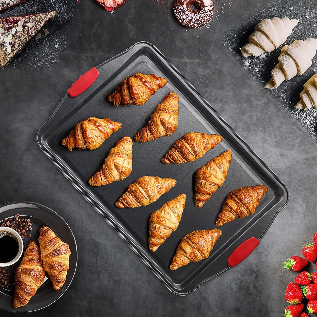 EATEX dishwasher-safe bakeware ready for easy cleanup