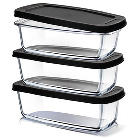 EATEX glass bread pan with oven-ready design for evenly baked loaves