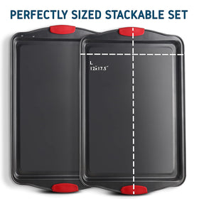 EATEX half sheet pan BPA-free design for safe oven baking
