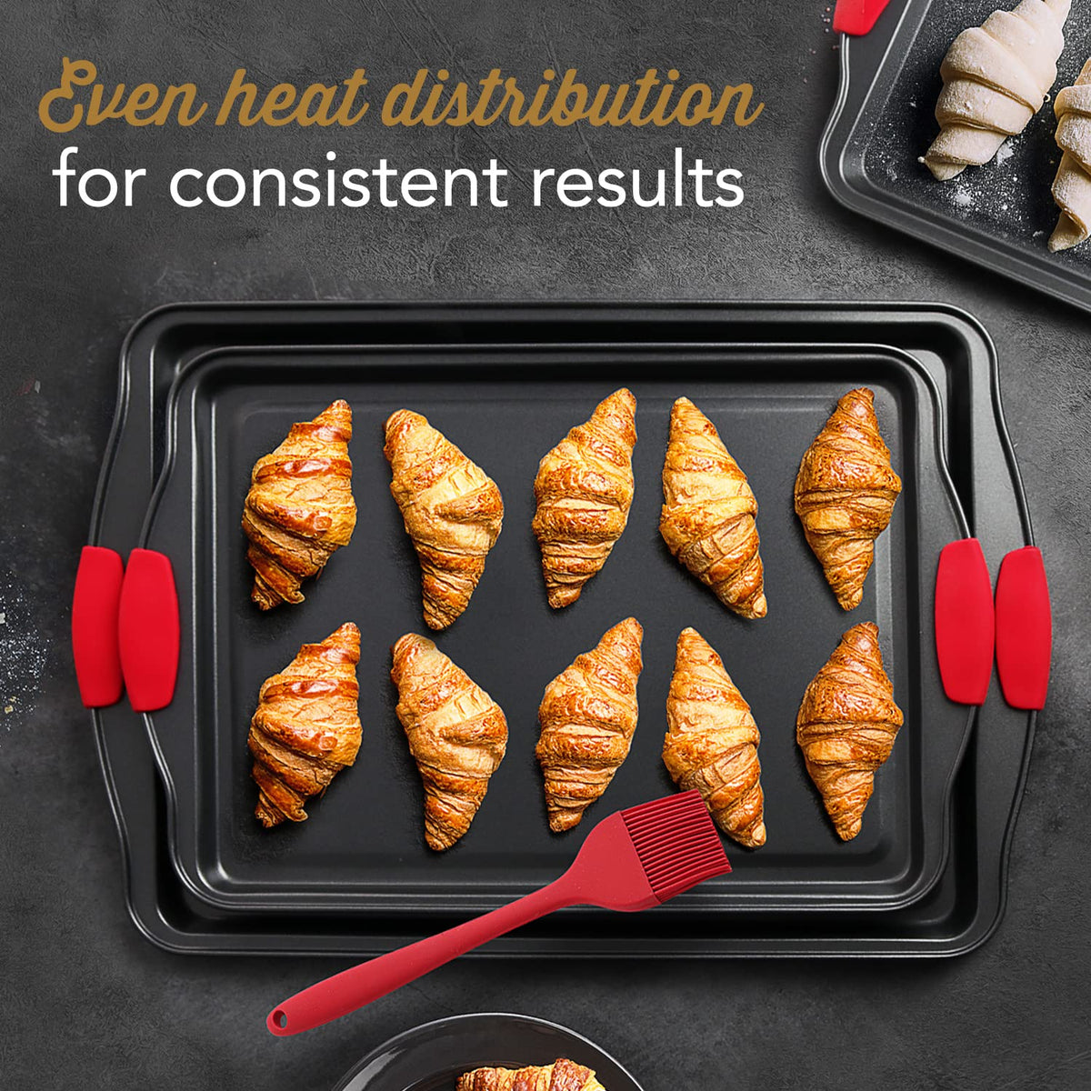 EATEX large sheets compatible with up to 450°F for versatile recipes