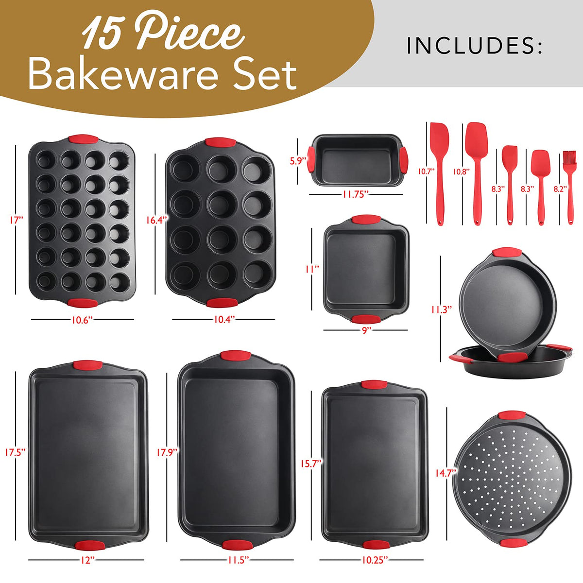 Close-up of nonstick coating shows easy release and quick cleanup with EATEX bakeware.