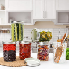 Eathtek DIY spice herb jar for pantry organization and decor.