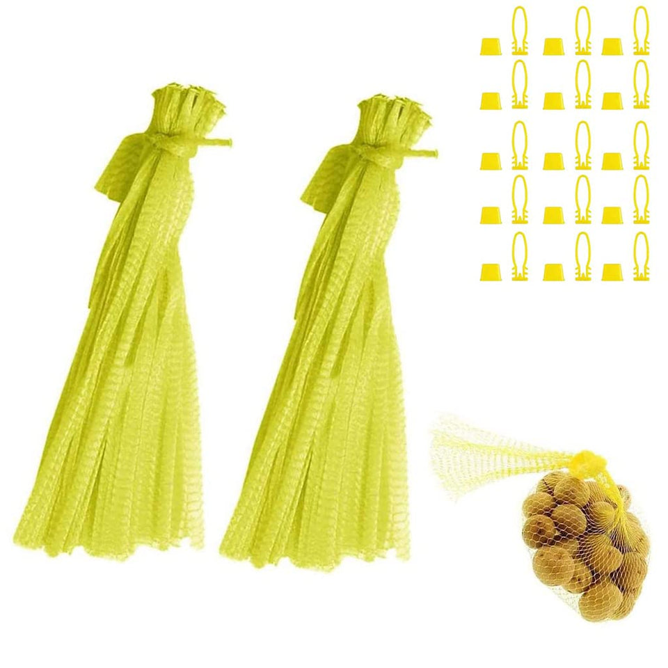 EBOCACB 15-inch mesh bag for clear produce and eggs.