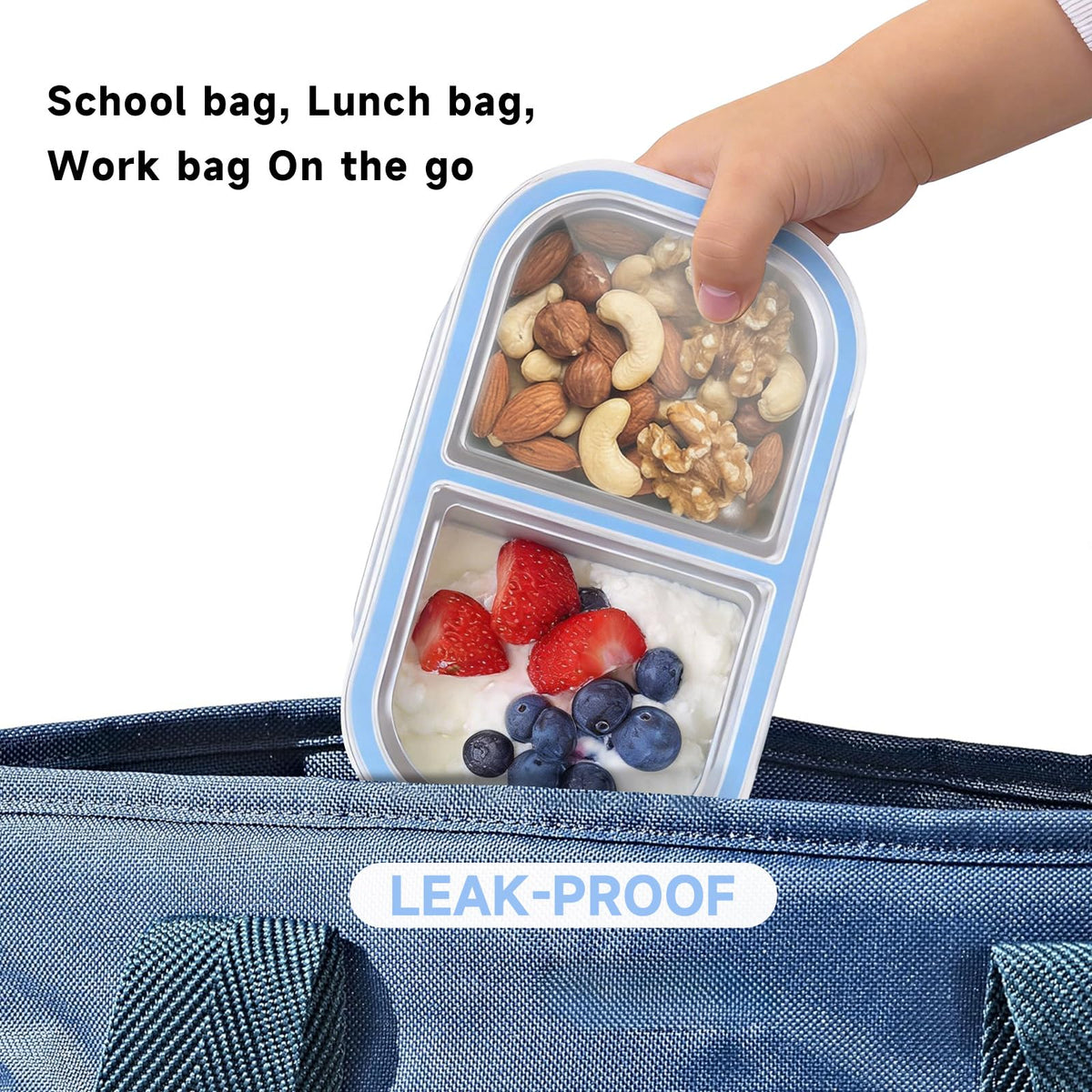 EC-Gaze BPA-free lid with locking clips for spill-free storage.