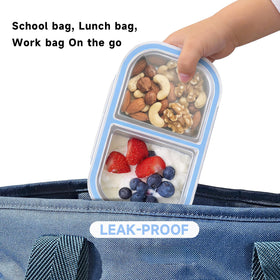 EC-Gaze BPA-free lid with locking clips for spill-free storage.
