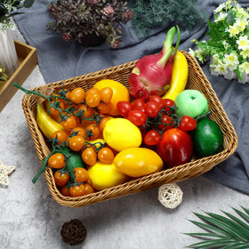 Eccliy easy-clean wicker baskets rinse and air-dry after use