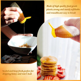 Eccliy honey jars shown in a kitchen display for everyday use