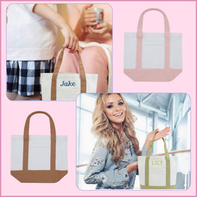 Eccliy mini canvas tote in grass green for groceries and casual outings.