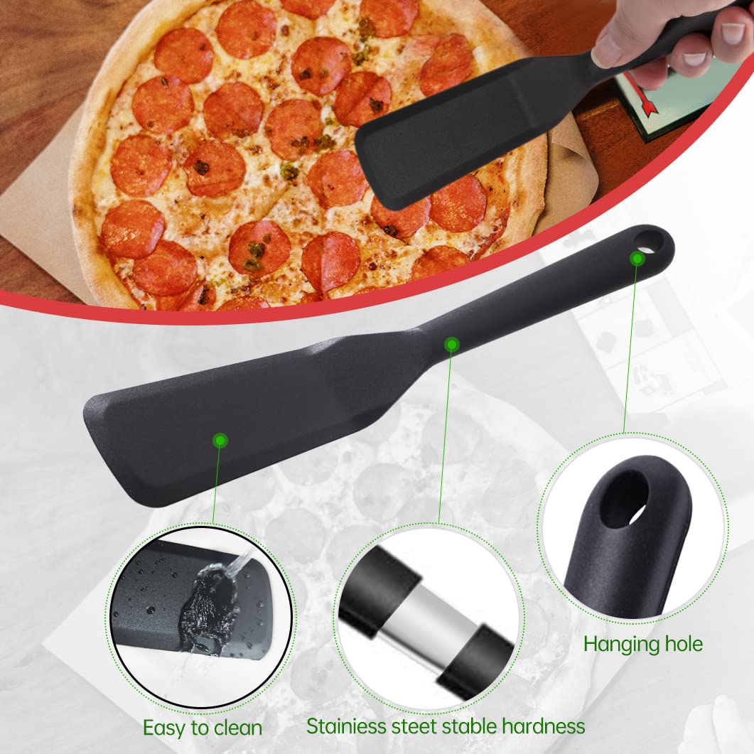 Ecerangus spatula for crepes, pizza, and omelets without scratching