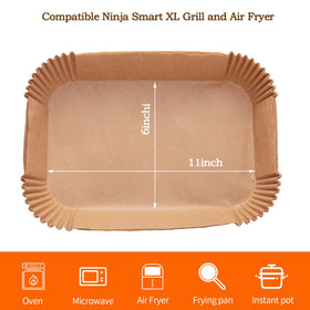 Ecfvtp air fryer liners prevent foods from sticking and mess