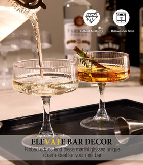 Echubao lead-free glass offers clear sparkle and durability.