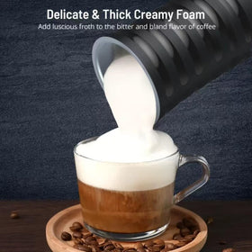 ECIOHC milk frother auto shut off protects from over frothing