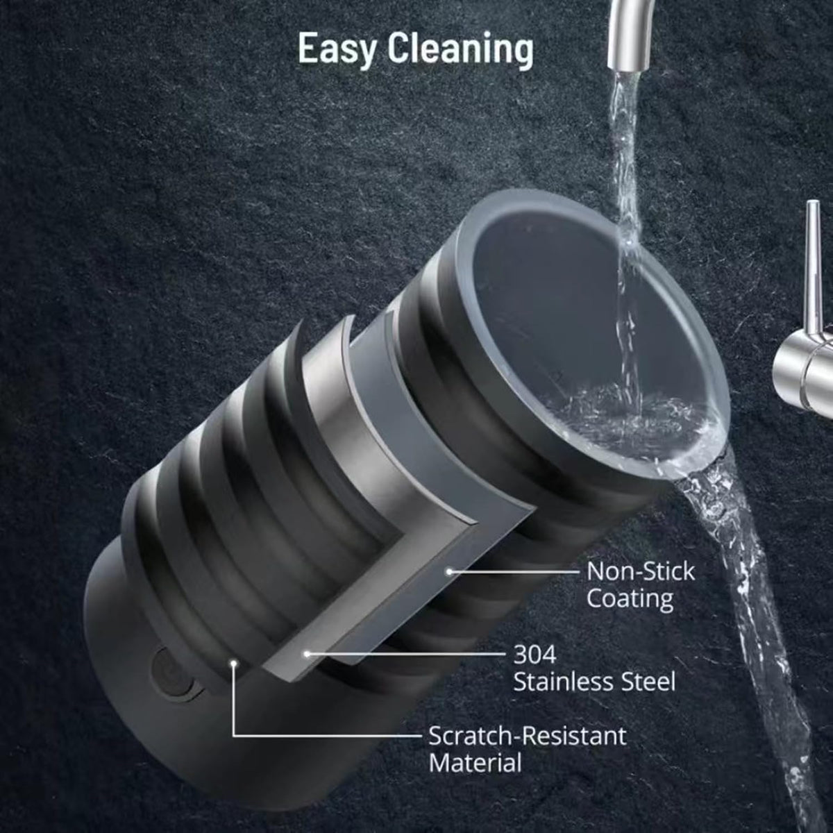 ECIOHC milk frother cleaning brush aids easy maintenance