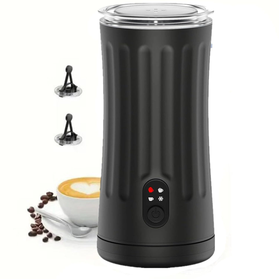 ECIOHC milk frother compact design for quick cafe style froth at home