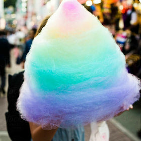 Eco Craft Stix pink vanilla cotton candy sugar for celebrations.