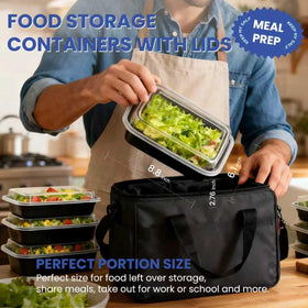Eco Maicoco BPA-free food-grade containers ensure safe storage of meals.