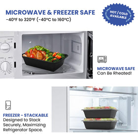 Eco Maicoco top-rack dishwasher safe containers simplify cleanup