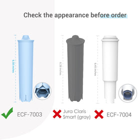 EcoAqua coconut activated carbon media visible; reduces chlorine and odors