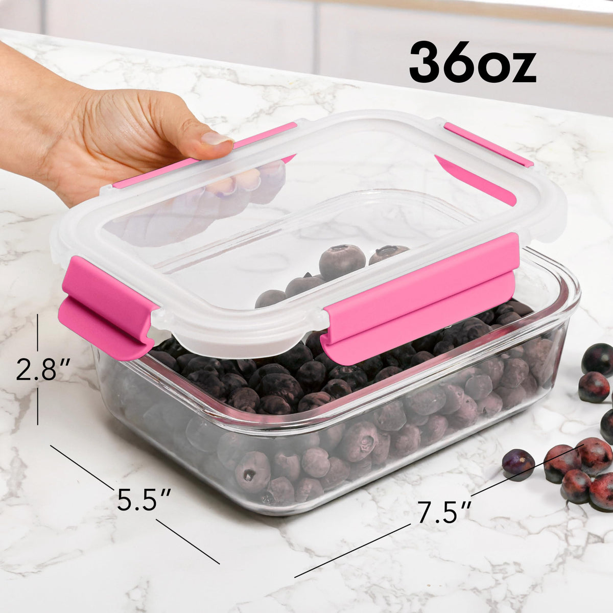 ECOBERI silicone sleeve provides secure grip and bump protection during transport.