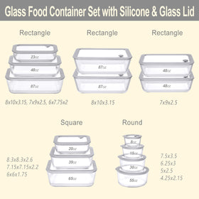 EcoEvo silicone-framed lid shown for airtight storage.