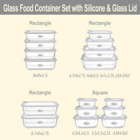 EcoEvo square 10oz container with lid perfect for snacks on the go