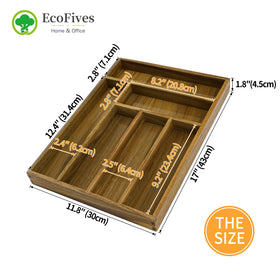 EcoFives durable drawer inserts with reinforced base for long-lasting kitchen use