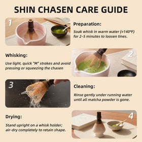 ECOLEMON Kurotake Shin Chasen bamboo grain detail highlighting natural texture