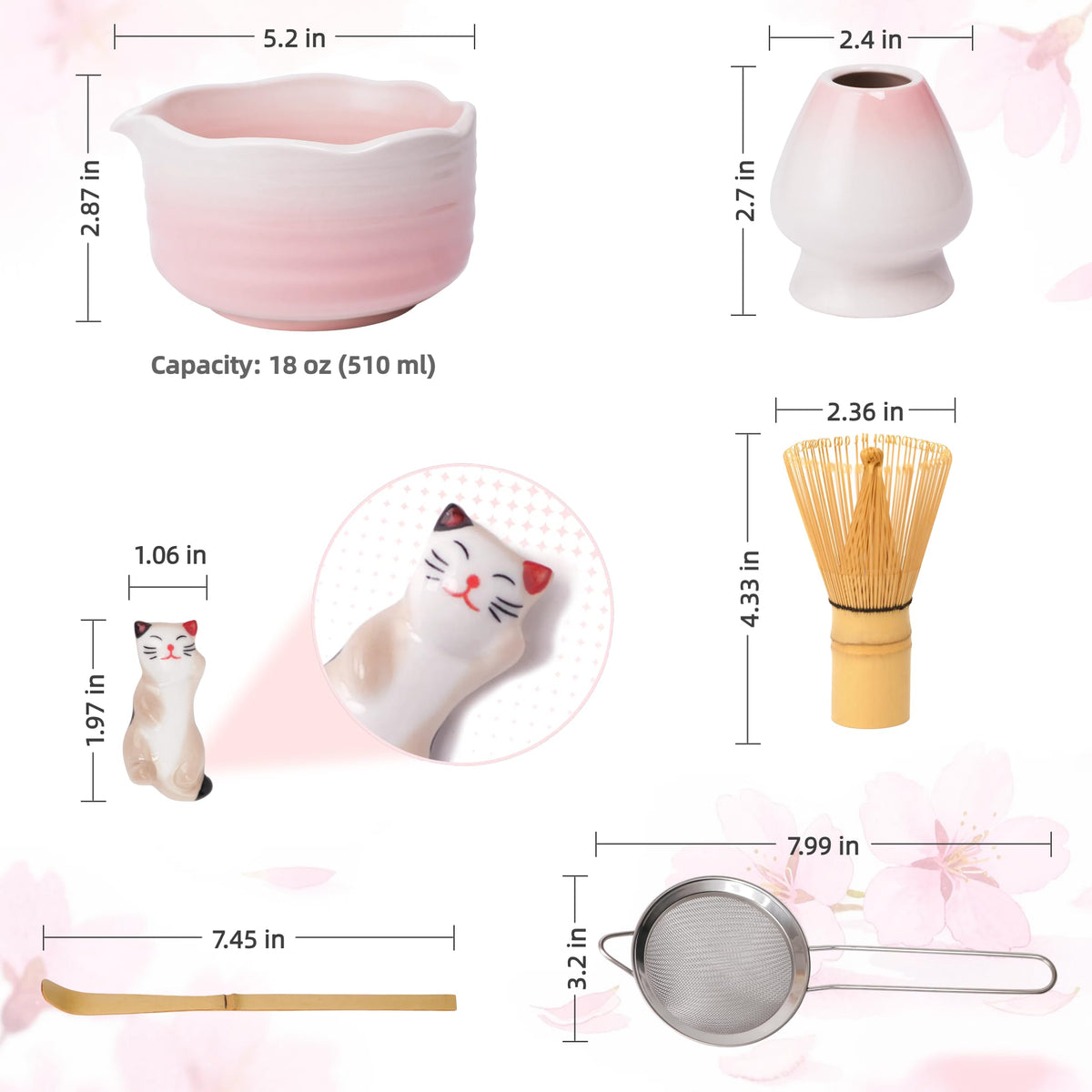 ECOLEMON pink chawan 18oz offers comfortable ritual prep and balanced heat retention