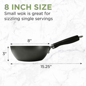Ecolution flat-base design provides stable balance on any burner.