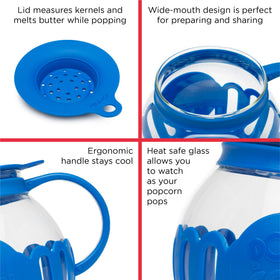 Ecolution Micro-Pop dishwasher-safe design for effortless cleanup.