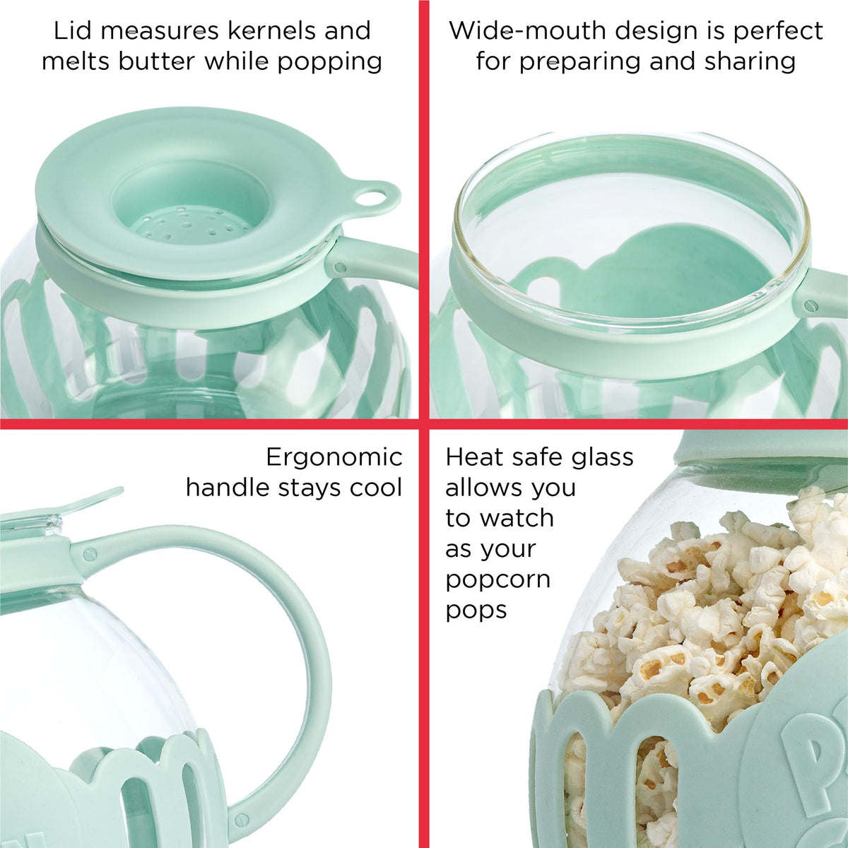 Ecolution Micro-Pop compact design ideal for small kitchens and dorms.