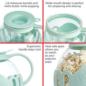 Ecolution Micro-Pop compact design ideal for small kitchens and dorms.
