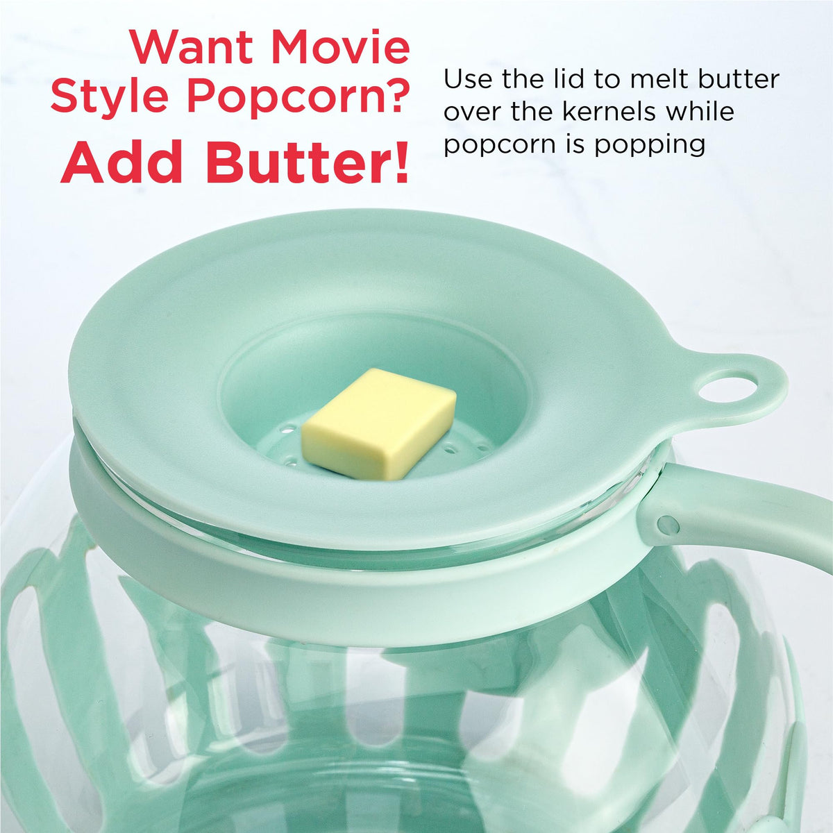 Ecolution Micro-Pop temperature-safe glass during popping for stable performance.