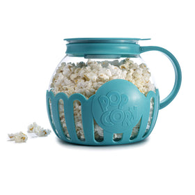 Ecolution Micro-Pop popping corn in minutes in the microwave