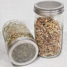 Durable 316 stainless steel lid resists rust and lasts through frequent use.