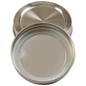 EcoPeaceful 316 stainless steel lid for long-lasting, rust-resistant performance.