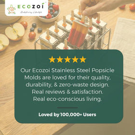 Ecozoi cleaning brush facilitates quick, thorough mold care.