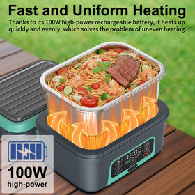 EDCREATY 360° heating delivers even warmth across dishes.