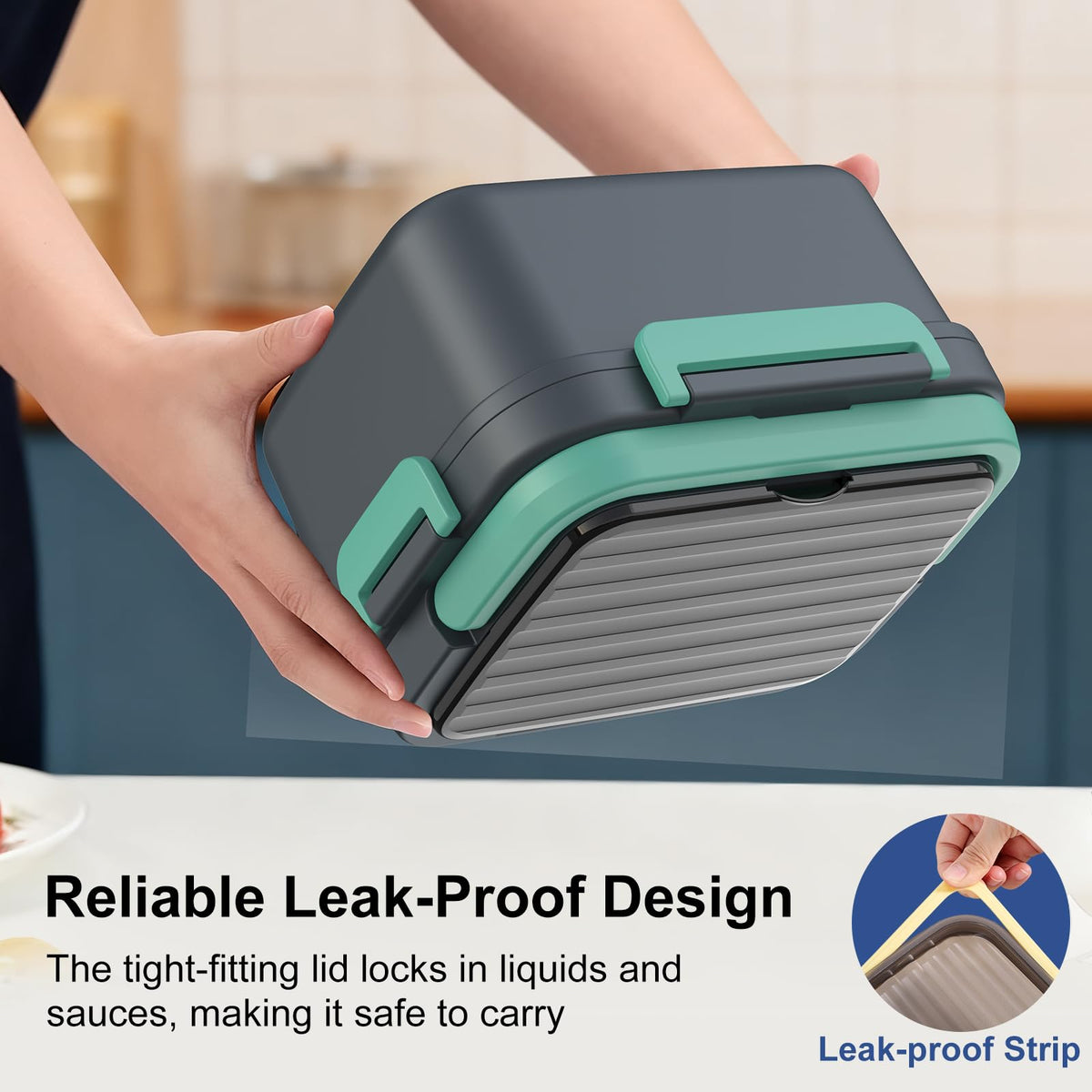 EDCREATY BPA-free shell with stainless steel inner pot for durability.
