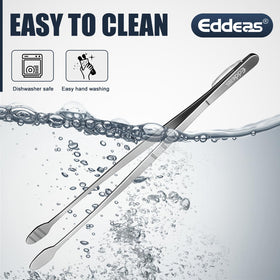 Eddeas kitchen tweezers ideal for pasta, bacon, and garnish tasks.