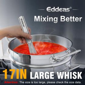 Eddeas 17-inch wire detail highlighting thick material and resilience