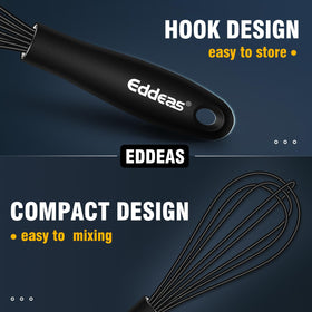 Eddeas after-sales guarantee for silicone mini whisk