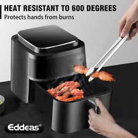 Eddeas stainless steel one-piece construction highlights durability.