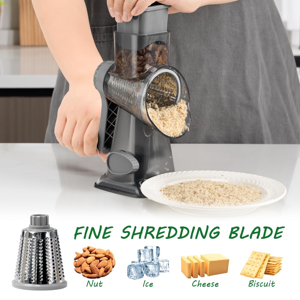 EDEFISY versatile kitchen processor for cheese vegetables nuts