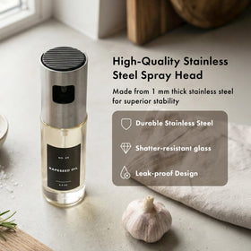 EDELHAUS compact 100 ml bottles fit kitchen counters and travel.