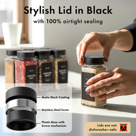 EDELHAUS cleaning brush makes jar maintenance simple.