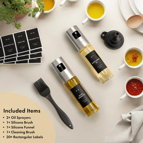 EDELHAUS versatile oil dispenser for cooking, grilling, and salads.