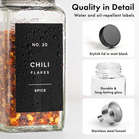 Edelhaus compact spice storage fits pantry drawers neatly