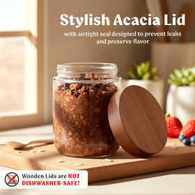 EDELHAUS leak-proof silicone seal prevents moisture and odors.